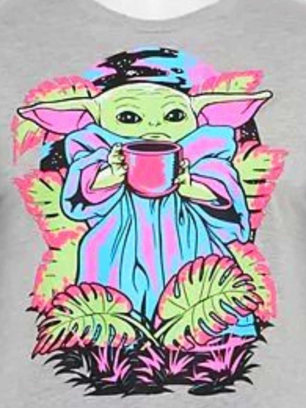 MEN'S NEFF X STAR WARS THE MANDALORIAN (THE CHILD AKA BABY YODA) NEFF TEE MEDIUM